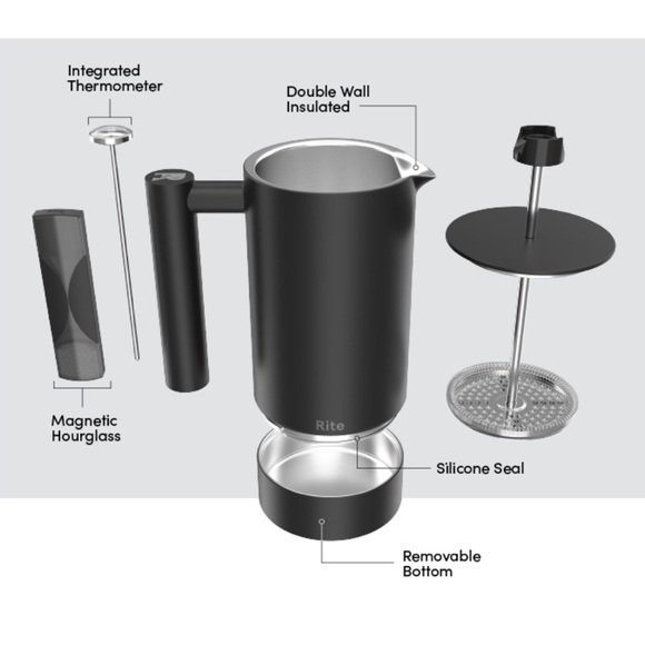 RITE Press - the ‘no mess’ french press - Picture 11 of 12